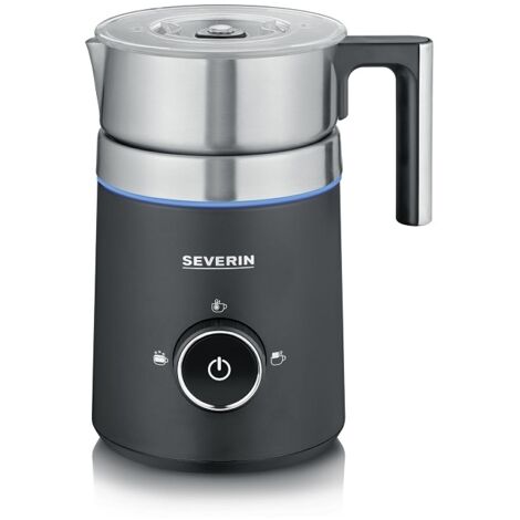 Severin SM 3585 Montalatte a induzione a Caldo e a Freddo 500W 500ml Acciaio Inox-Nero