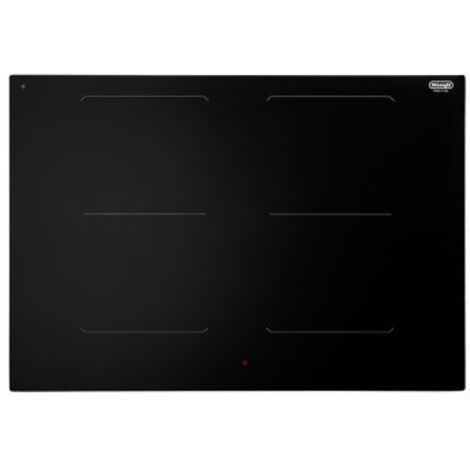 DeLonghi SLI754 Piano Cottura ad Induzione 4 Zone di cui 3 Zone Plus 1 Zona Bridge 9 livelli di potenza Funzione Chef cook e Melting Automatic Easy Start 75cm Nero (1/5)
