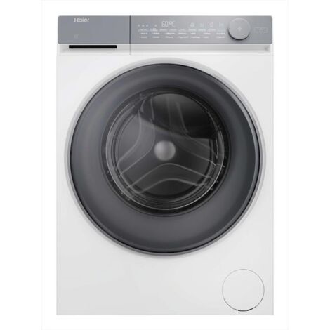 Haier HW90-B14367U1-IT lavatrice Caricamento frontale 9 kg 1400 Giri/min Argento, Bianco