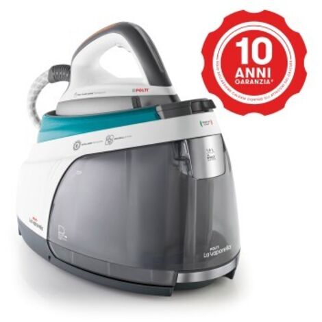 Polti La Vaporella XT100C 2350 W 1,5 L Alluminio Grigio, Turchese, Bianco
