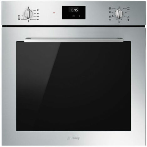 Smeg Forno Elettrico da Incasso SF6400TVX Capacità 66 L Multifunzione Termoventilato Colore Inox