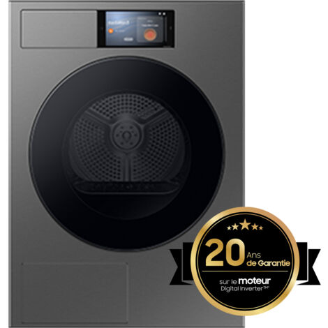 Samsung Asciugatrice DV90F09F4SU3 9Kg SILVER Classe A AI HOME