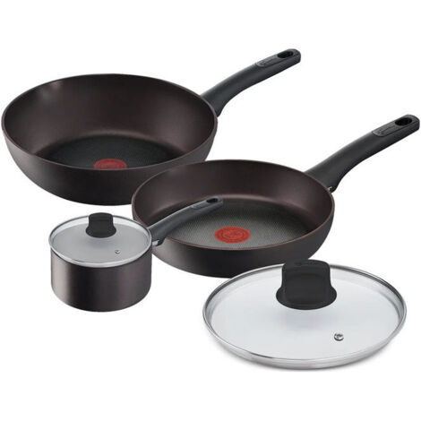 Set di Pentole Lagostina Eco in Alluminio Riciclato - 5 Pezzi per Cucinare in Modo Sostenibile