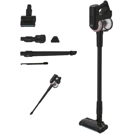 Hoover Pet Edizione Speciale, Aspirapolvere senza fili, manovrabilità a 360° per tutti i tipi di pavimenti, spazzola anti-groviglio con luci LED e mini turbo spazzola per i peli di animali [HF416BF]