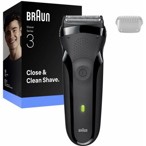 Braun Series 3 300S Rasoio Trimmer Nero (1/5)