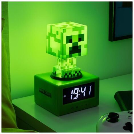 Lampada sveglia con motivo Creeper - Minecraft Paladone (1/4)