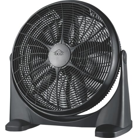 DCG Eltronic CRB1240 ventilatore Nero, Argento