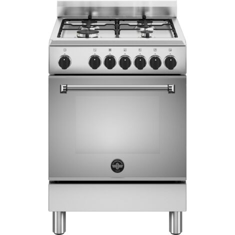 Bertazzoni La Germania Americana AMN664EXV/24 cucina Elettrico Gas Acciaio inox A