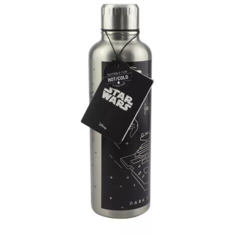 Paladone Star Wars Uso quotidiano 500 ml Acciaio inossidabile Nero, Argento (1/4)