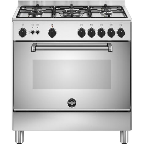 Bertazzoni La Germania Americana AMN855GXV/24 cucina Elettrico Gas Acciaio inox A