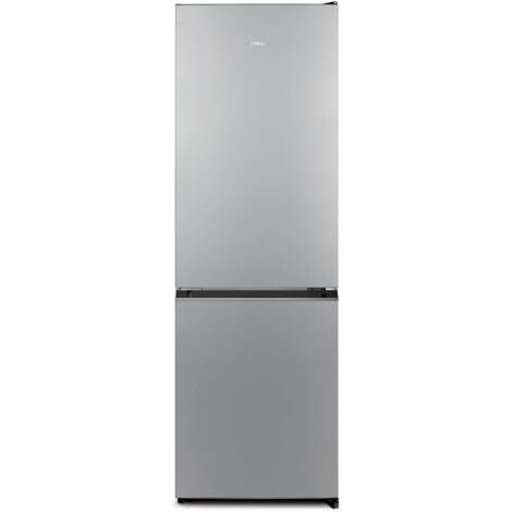 Indesit INKS 8261 S5E Frigorifero combinato a libera installazione, Statico , 54 cm, Classe E, Silver, 38 db, h 1770cm
