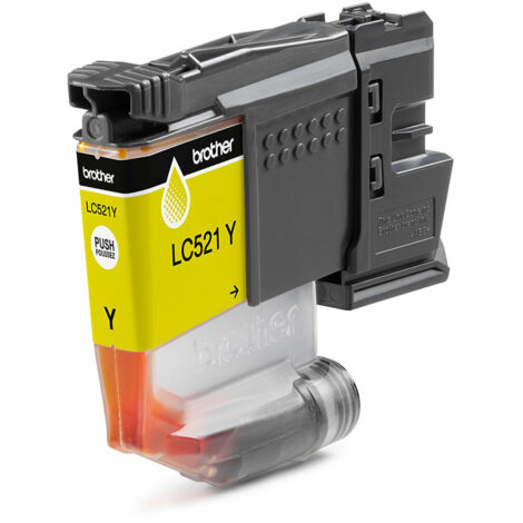 Cartuccia ad Inchiostro Originale Brother LC521Y Giallo (1/5)