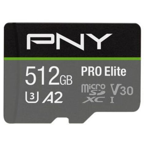 PNY PRO Elite microSDXC 512GB Classe 10 (1/4)