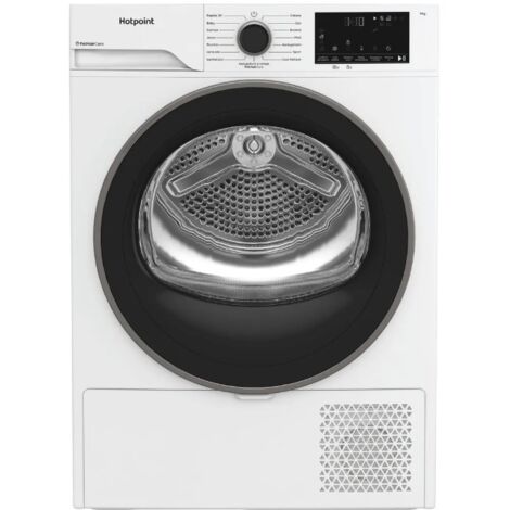 Hotpoint Ariston HPT 93D BS IT, Capacità 9kg, classe D, EasyIron, Slim, PetHair Removal  Profondità mobile 46 cm