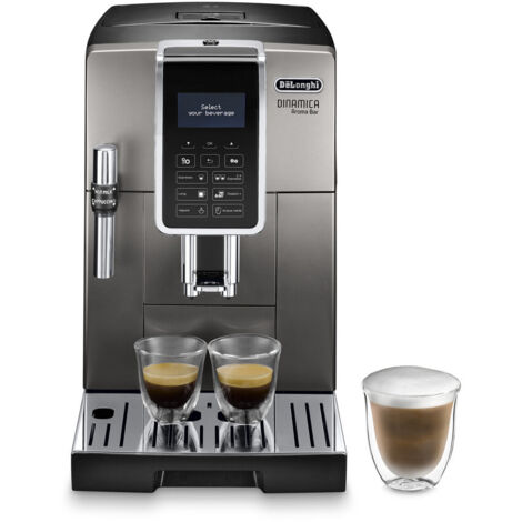 De longhi macchina espresso automatica dinamica aroma bar ecam359.37.tb 1.8l nero