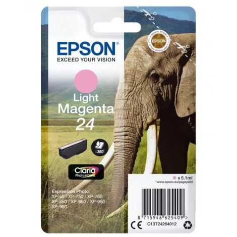 Epson Elephant Cartuccia Magenta-chiaro (1/4)