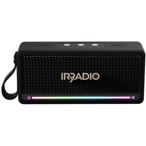 Irradio 550922101 altoparlante portatile e per feste Altoparlante portatile stereo Nero 20 W (1/5)