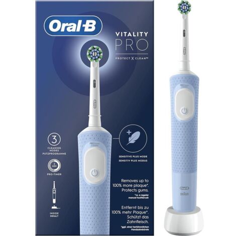Braun Oral-B Vitality Pro D 103 Spazzolino Elettrico Blue Hangable Box