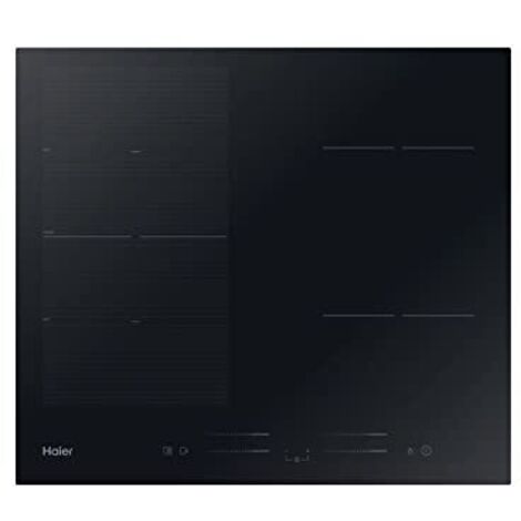 Haier Series 4 HAFRSJ64MC Piano cottura Nero Da incasso 59 cm a induzione 4 Fornelli