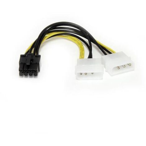 StarTech.com Adattatore cavo di alimentazione LP4 a scheda video PCI Express 8 pin da 15 cm (1/5)