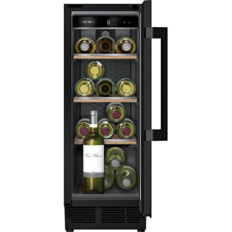 Siemens iQ500 KU20WVHF0. Posizionamento dell'apparecchio: Da incasso, Colore struttura: Nero, Colore interno: Grigio. Capacità bottiglie: 21 bottiglia/bottiglie, Tipo di prodotto: Cantinetta vino c... (1/5)