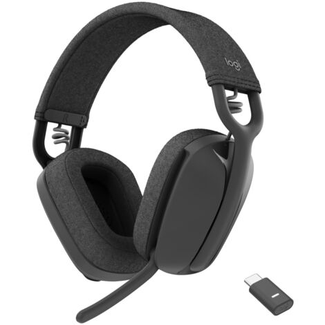 Auricolari Bluetooth Logitech Zone Vibe Wireless con Tecnologia per Musica e Chiamate in Colore Grafite (1/4)