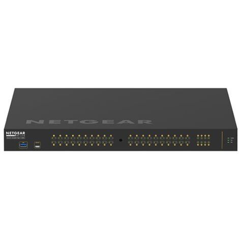 NETGEAR GSM4248PX-100EUS switch di rete Gestito L2/L3/L4 Gigabit Ethernet (10/100/1000) Supporto Power over Ethernet (PoE) Nero (1/3)