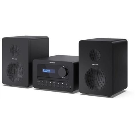Sharp TOKYO DAB+ HI-FI Micro System Heim-Audio-Mikrosystem 40 W Schwarz (XL-B520DBK)