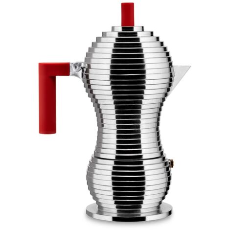 PULCINA, Caffettiera 6 Tazze a Induzione, Alessi