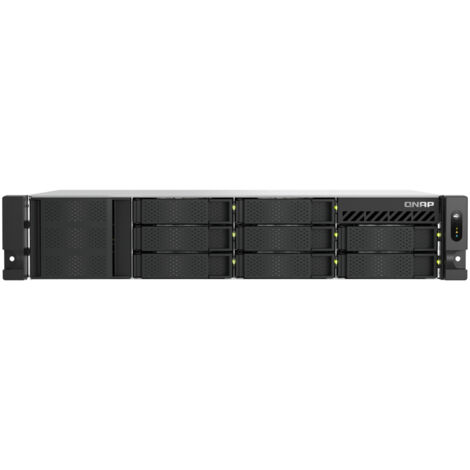 QNAP TS-855EU-8G server NAS e di archiviazione SAN Armadio (2U) Collegamento ethernet LAN Nero C5125 (1/4)