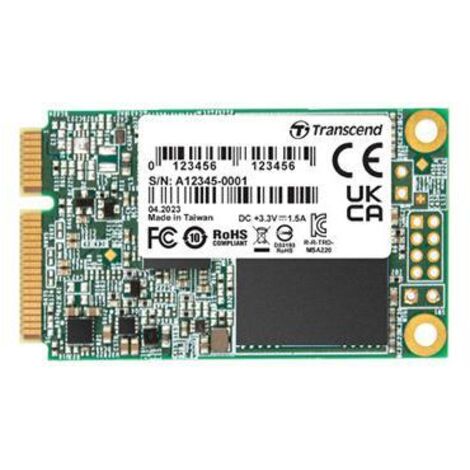 Transcend 220S mSATA 128 GB Serial ATA III 3D NAND (1/4)