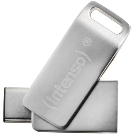 Intenso cMobile Line unità flash USB 64 GB USB Type-A / USB Type-C 3.2 Gen 1 (3.1 Gen 1) Argento (1/5)