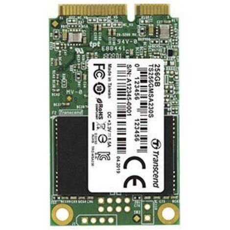 Transcend 230S mSATA 256 GB Serial ATA 3D NAND (1/2)