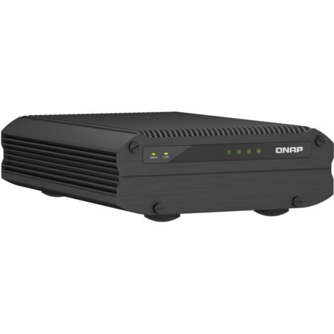 QNAP TS-I410X NAS Tower Collegamento ethernet LAN Nero x6425E (1/4)