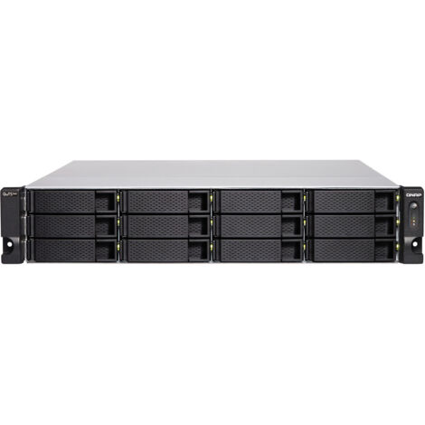 QNAP TS-H1886XU-RP-R2 NAS Armadio (3U) Collegamento ethernet LAN Nero, Grigio D-1622 (1/4)