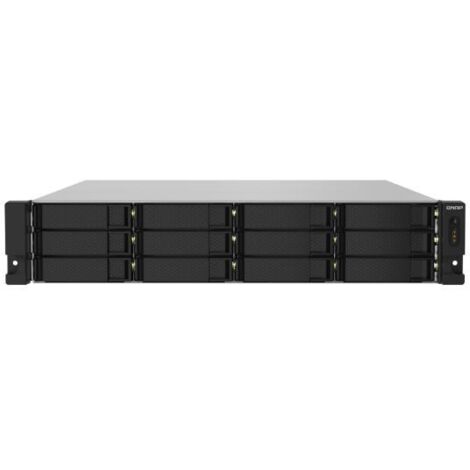 QNAP TS-1232PXU-RP NAS Armadio (2U) Collegamento ethernet LAN Nero AL324 (1/4)
