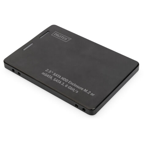 Box Esterno Per Hd 2,5" / M.2 / Msata (Da71118) Nero (1/4)