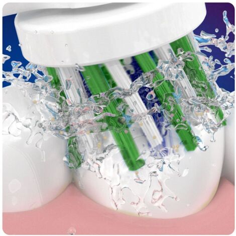 Oral B Cross Action Testine di Ricambio Spazzolino Mega Pack 9 Pezzi