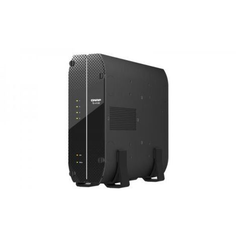 QNAP TS-410E NAS Tower Collegamento ethernet LAN Nero J6412 (1/4)