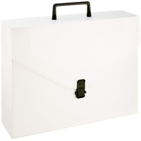 Fellowes M298 Valigetta Polionda Bianca 29x39 cm Dorso 10 cm per Ufficio (1/3)