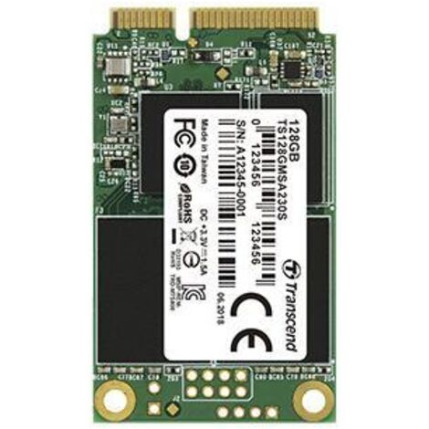Transcend mSATA 230S 64GB Serial ATA 3D NAND (1/2)