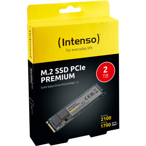 Intenso 3835470 drives allo stato solido M.2 2 TB PCI Express 3.0 3D NAND NVMe (1/4)
