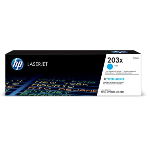 HP 203X cartuccia toner 1 pz Originale Ciano