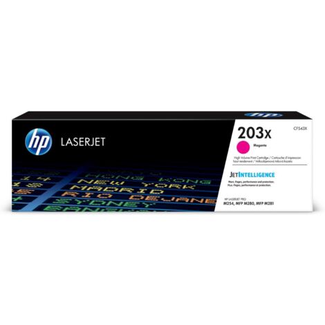 HP Cartuccia Toner Magenta Originale ad Alta Capacita' LaserJet 203X