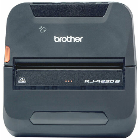 Brother RJ 4230B Stampante POS 203x203 DPI Con cavo e senza cavo Termica diretta Portatile Nero (1/2)