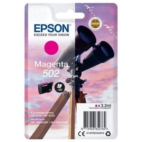 Epson T02v3 Originale Ro 502 3,3 ml