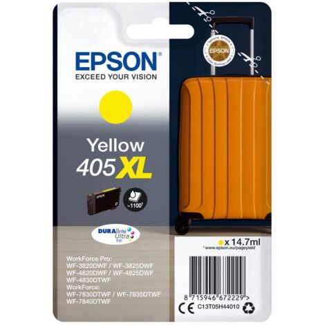 Epson 405XL cartuccia d'inchiostro 1 pz Originale Resa elevata (XL) Giallo (1/3)