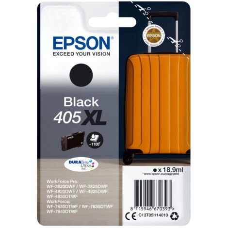 Epson 405XL cartuccia d'inchiostro 1 pz Originale Resa elevata (XL) Nero (1/3)