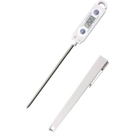 Ghidini Termometro Digitale Da Cucina Daily Con Sonda In Acciaio Inox -50°C A 300°C