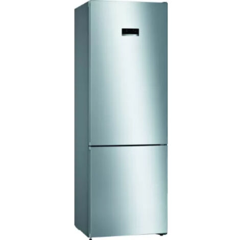 Bosch Serie 4 KGN49XIEA frigorifero con congelatore Libera installazione 438 L E Acciaio inox (1/5)